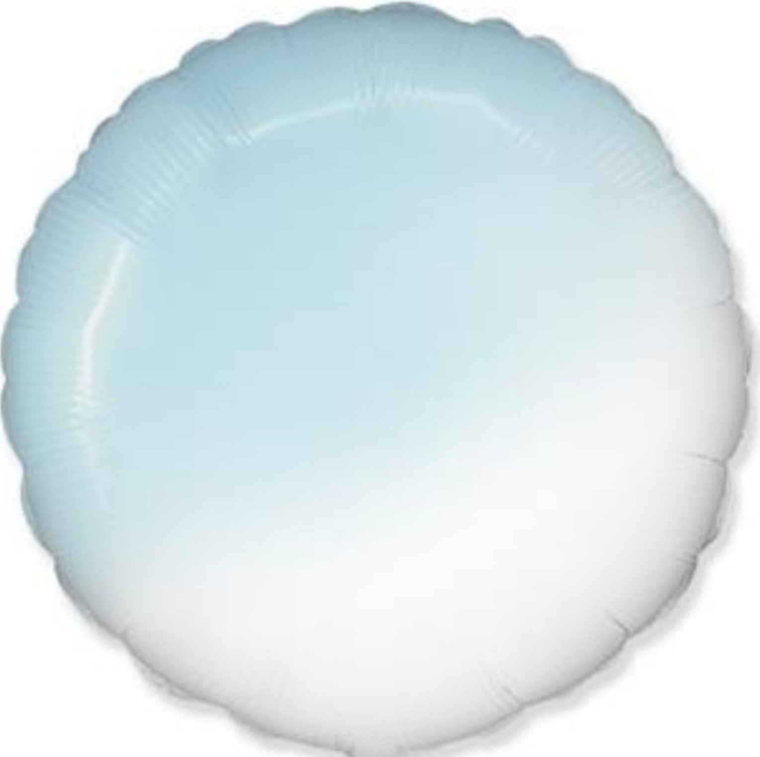 Rund 45cm Farbverlauf Blau EU