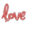 Schriftzug love rosegold