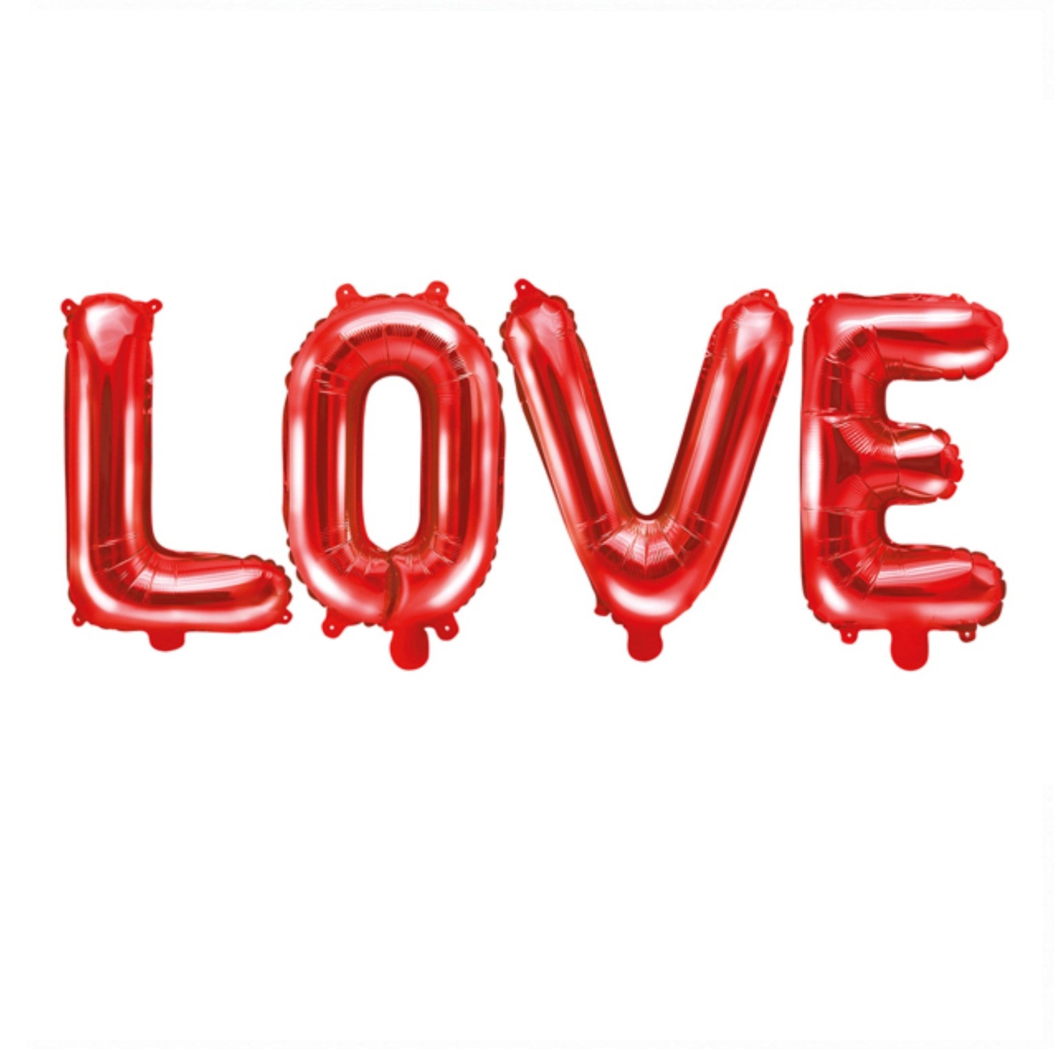 Schriftzug Love rot