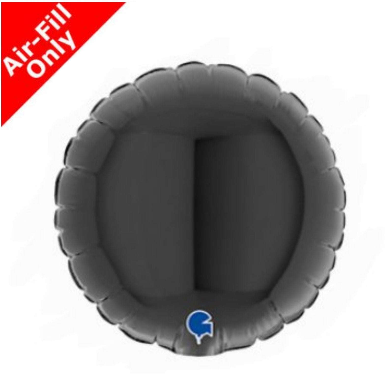 Mini Rund mit Luft 15cm schwarz