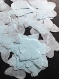 Konfetti Schmetterlinge hellblau XL