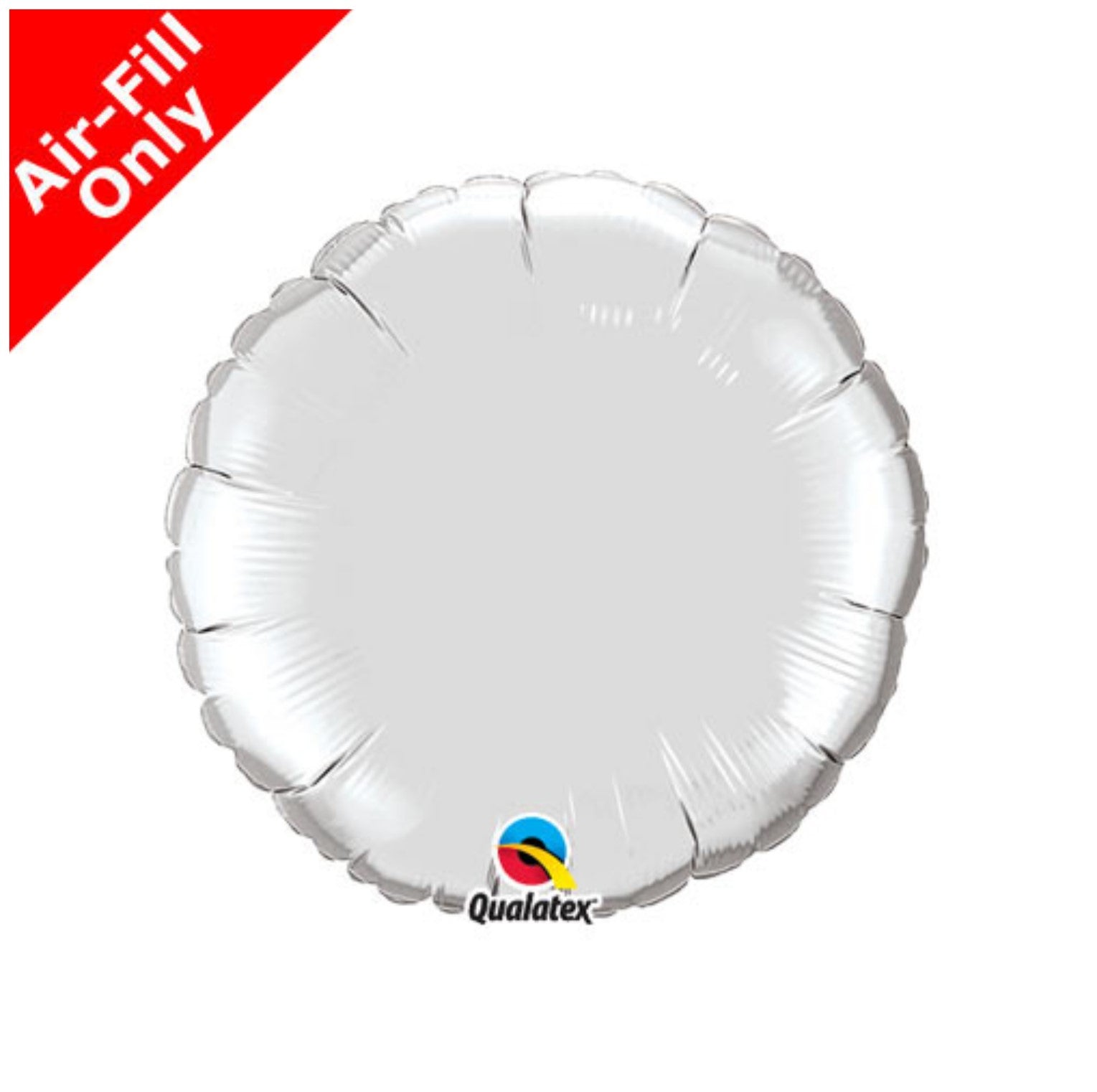 Mini Rund mit Luft 15cm silber