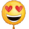 Emoji Herzaugen mit Helium