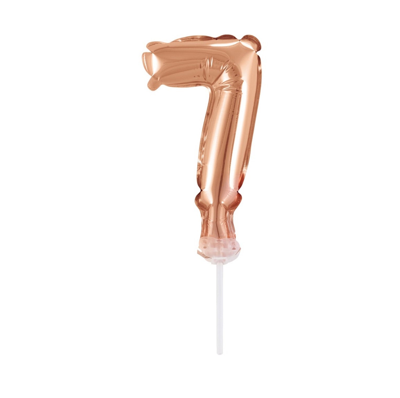 Zahl 7 rosegold Micro