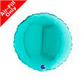 Mini Rund mit Luft 15cm türkis