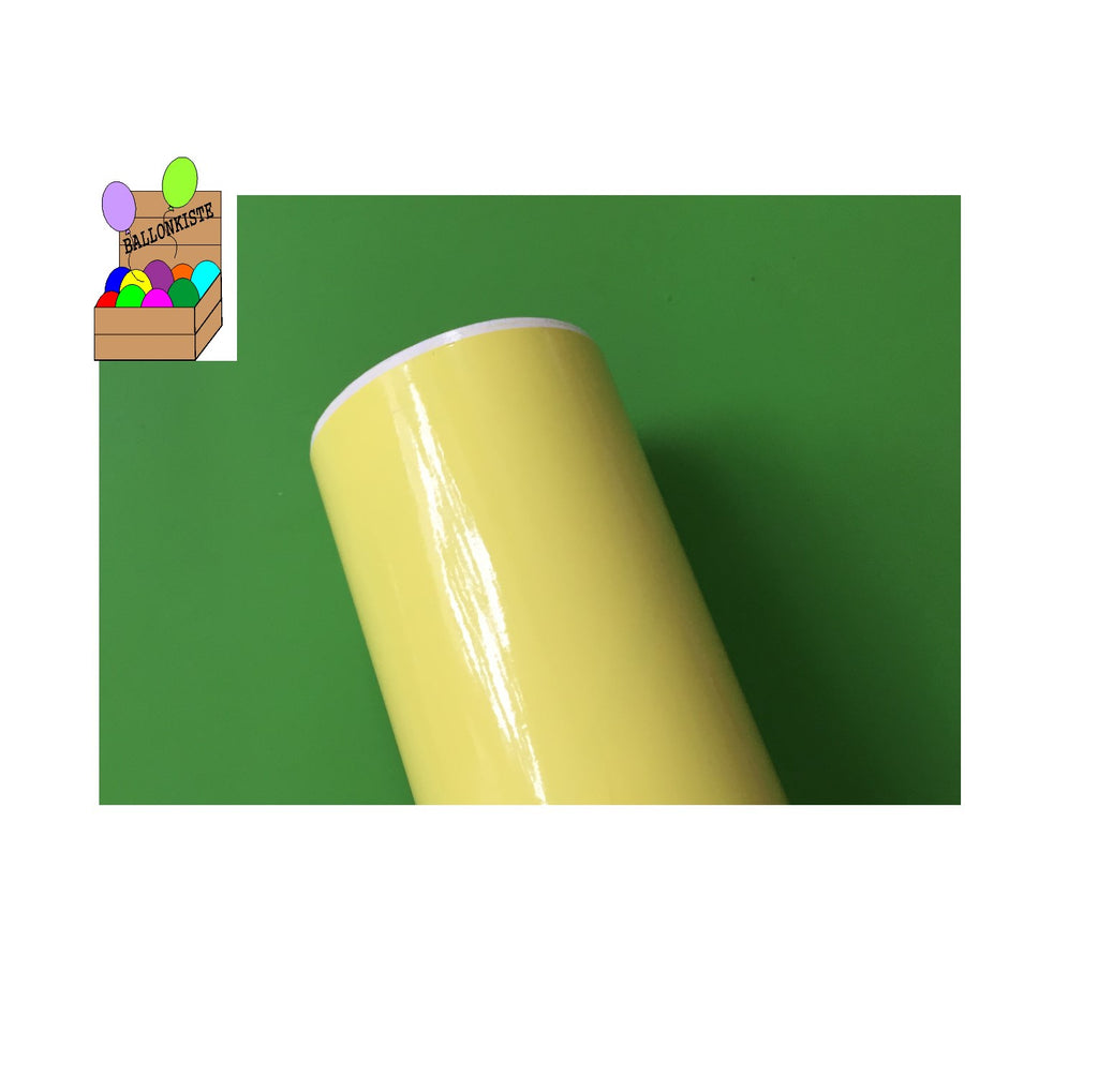 Vinylfolien gelb