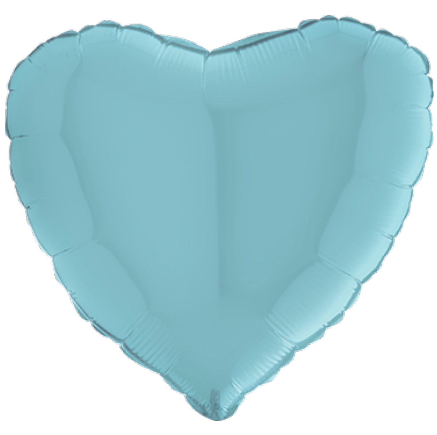 Herz 56cm hellblau EU